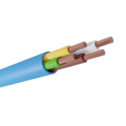 JMV CTS signalkabel, halogenfri, blå, 4x0,75 mm²