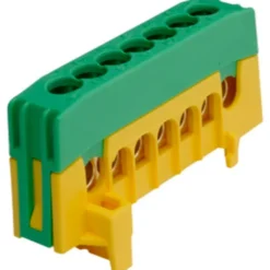 Jordklemme PE7-F2, 7 x 16 mm², grøn/gul