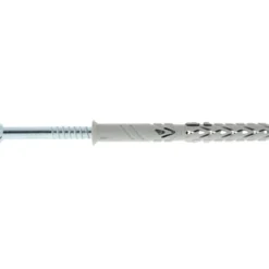 Karmdybel m/krage, 10 x 120 mm, 50 stk.