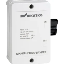 Katko KSM316U sikkerhedsafbryder M20, 3P, 16A