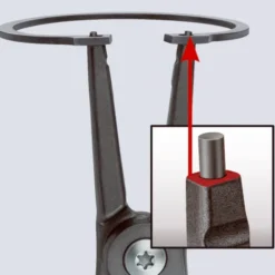 Knipex låseringstang, lige