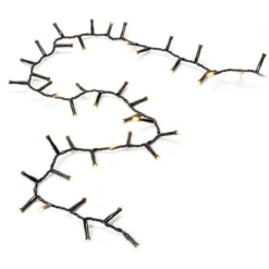 Konstsmide Cluster udendørs lyskæde, 1500 ravfarvede lys, 32,98 meter