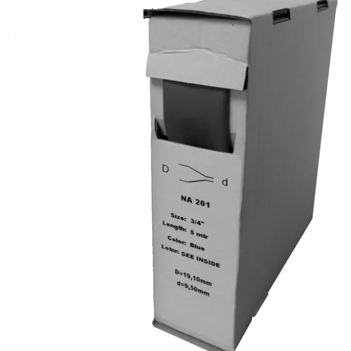 Krympeflex uden lim, Ø1,2/0,6 mm, sort - 15 meter