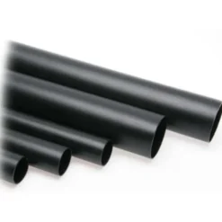 Krympeflex uden lim, Ø2,4/1,2 mm, sort - 10 meter