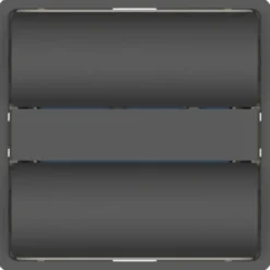 LAB3D Zigbee lysdæmper, tænd/sluk, blank, koksgrå