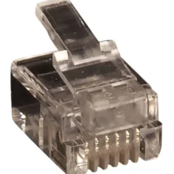 Lan-Com modular stikprop, RJ12, 6P/6C