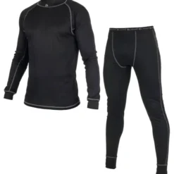 L.Brador 730P termoundertøjssæt, sort, str. 2XL
