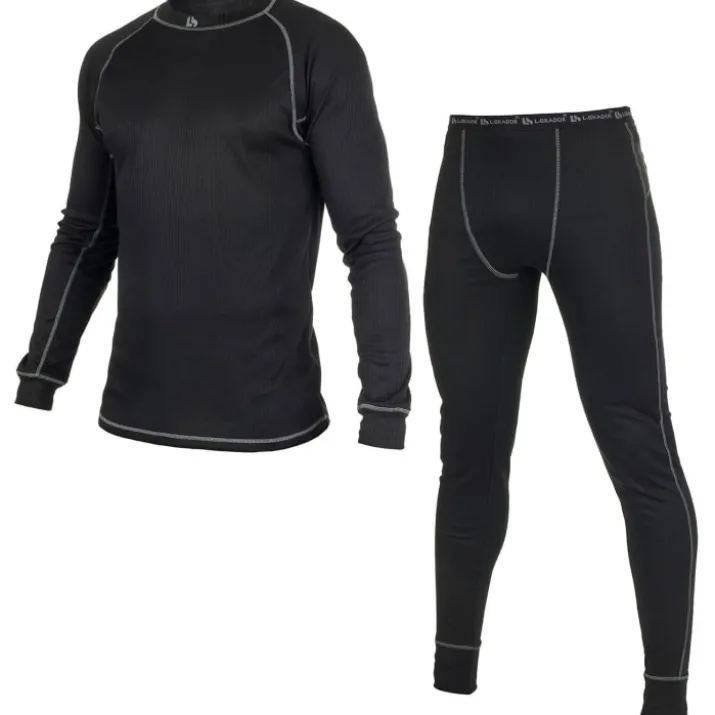 L.Brador 730P termoundertøjssæt, sort, str. 2XL