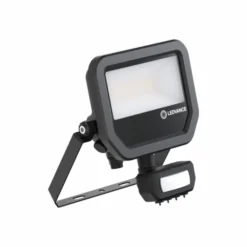 Ledvance projektør med sensor, sort, 3000K, 20W