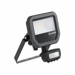 Ledvance projektør med sensor, sort, 3000K, 8W