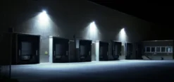 Ledvance projektør med sensor, sort, 4000K, 8W