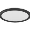 Ledvance Smart+ Wifi Ultra Slim Backlight plafond, farveskift + hvid, sort, Ø23,5 cm