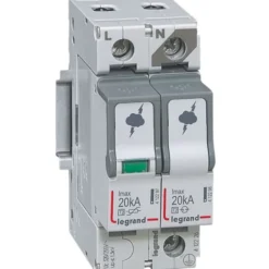 Legrand transientbeskyttelse type 2 1P+N, 20kA