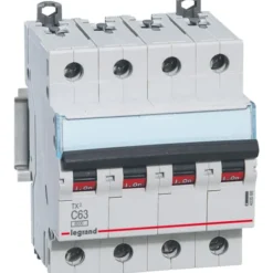 Legrand TX3 automatsikring kl. C, 4P, 63A