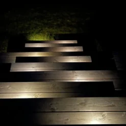 Light By Juhl Saga trappespots til indbygning, sølv, 10-pak
