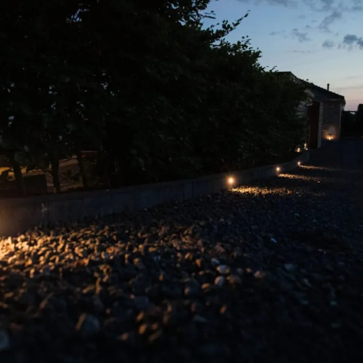 Light By Juul Holmegaardsten kantblok med Cosmos spot, grå
