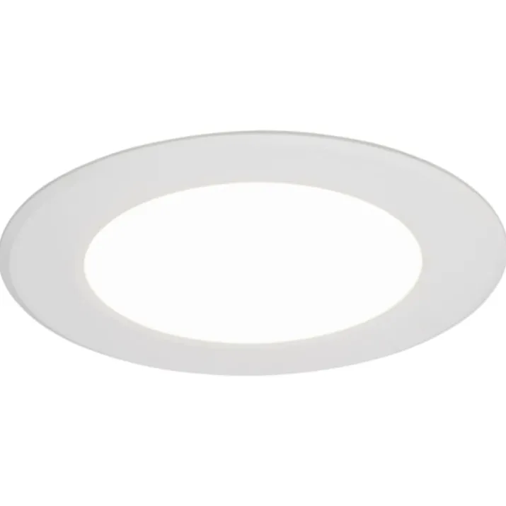 4lite Slim indbygningsspot, 8W, 3000K