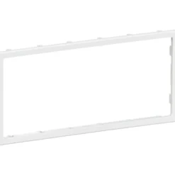 LK Clicline ramme, 80 mm, 3 modul, hvid