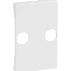 LK Fuga afdækning for antenneudtag 1,5 modul, hvid