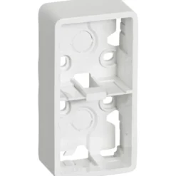 LK Fuga Baseline 50 underlag, 2x1 modul, hvid