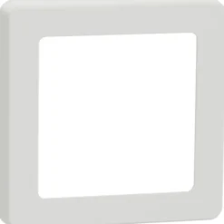 LK Fuga Base 63 ramme, 1 modul, hvid