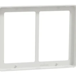 LK Fuga Base 63 ramme, 2x1,5 modul, hvid