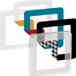 LK Fuga Choice designramme, 1 modul, transparent