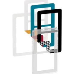 LK Fuga Choice designramme, 2 modul, transparent