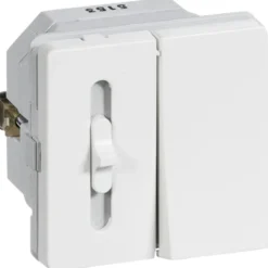 LK Fuga LED skydelysdæmper m/korrespondance, 1 modul, hvid