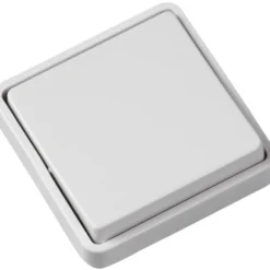 LK Fuga 1 polet afbryder, 1 modul, hvid