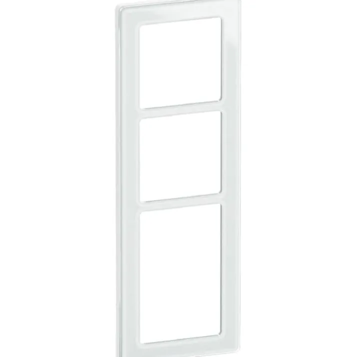 LK Fuga Pure 66 designramme, 3,5 modul, hvid