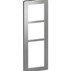 LK Fuga Pure 66 designramme, 3,5 modul, stål