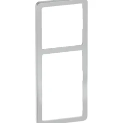 LK Fuga Slim designramme 2,5 modul, stål