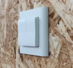 LK Fuga Softline 68 ramme, 1 modul, hvid