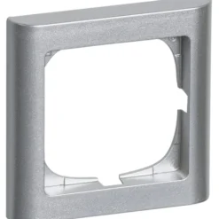 LK Fuga Softline 63 ramme, 1 modul, metallic