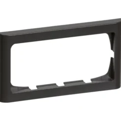 LK Fuga Softline 63 ramme, 2 modul, vandret, koksgrå