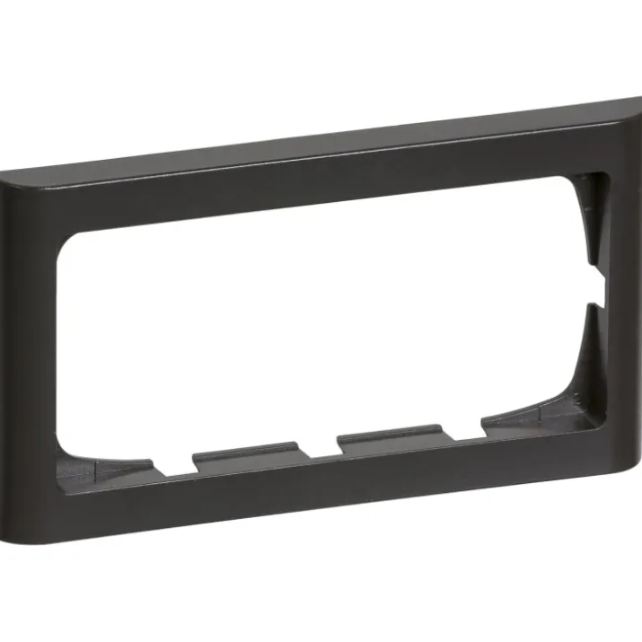 LK Fuga Softline 63 ramme, 2 modul, vandret, koksgrå