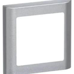 LK Fuga Soft 63 ramme, 1 modul, metallic