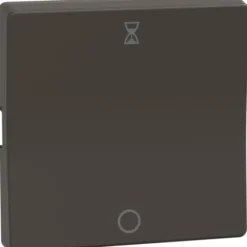 LK Fuga tangent for afbryder med timer, 10A, koksgrå