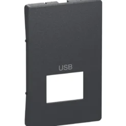 LK Fuga tangent for USB 3.0 udtag, koksgrå