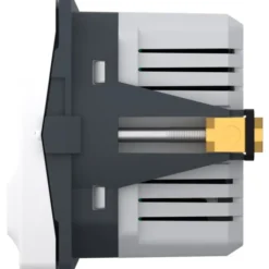 LK Fuga USB-lader A+C, 1 modul, hvid