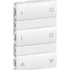 LK IHC wireless batteritryk med 6 slutte, hvid
