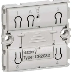LK IHC Wireless batteritryk med 4 slutte, 1 modul, uden afdækning