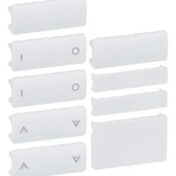 LK IHC wireless batteritryk med 6 slutte tangenter, hvid