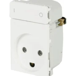 LK IHC wireless stikkontakt 1,5 modul, hvid