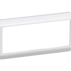 LK Opus 66 ramme, 2 modul, vandret, hvid