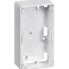 LK Opus 66 underlag 34 mm 2 modul, hvid