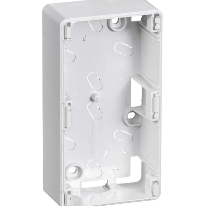 LK Opus 66 underlag 34 mm 2 modul, hvid