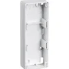 LK Opus 66 underlag 3 modul 34 mm, hvid