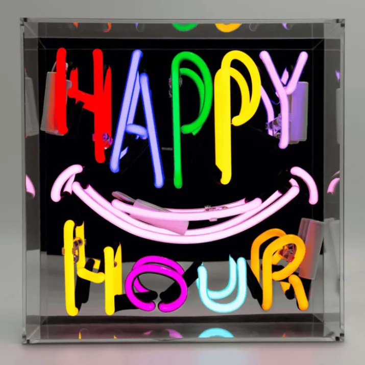 Locomocean Happy Hour neonskilt